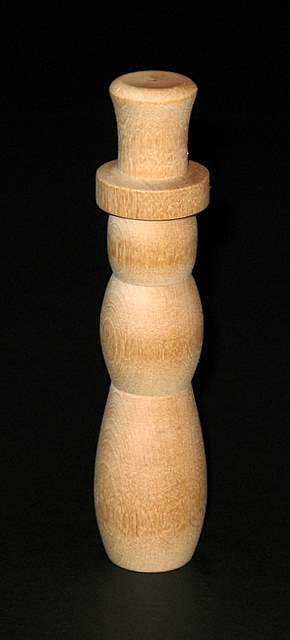 Large Primitive Snowman - 1-1/4" Diameter x 5-9/16" Tall
